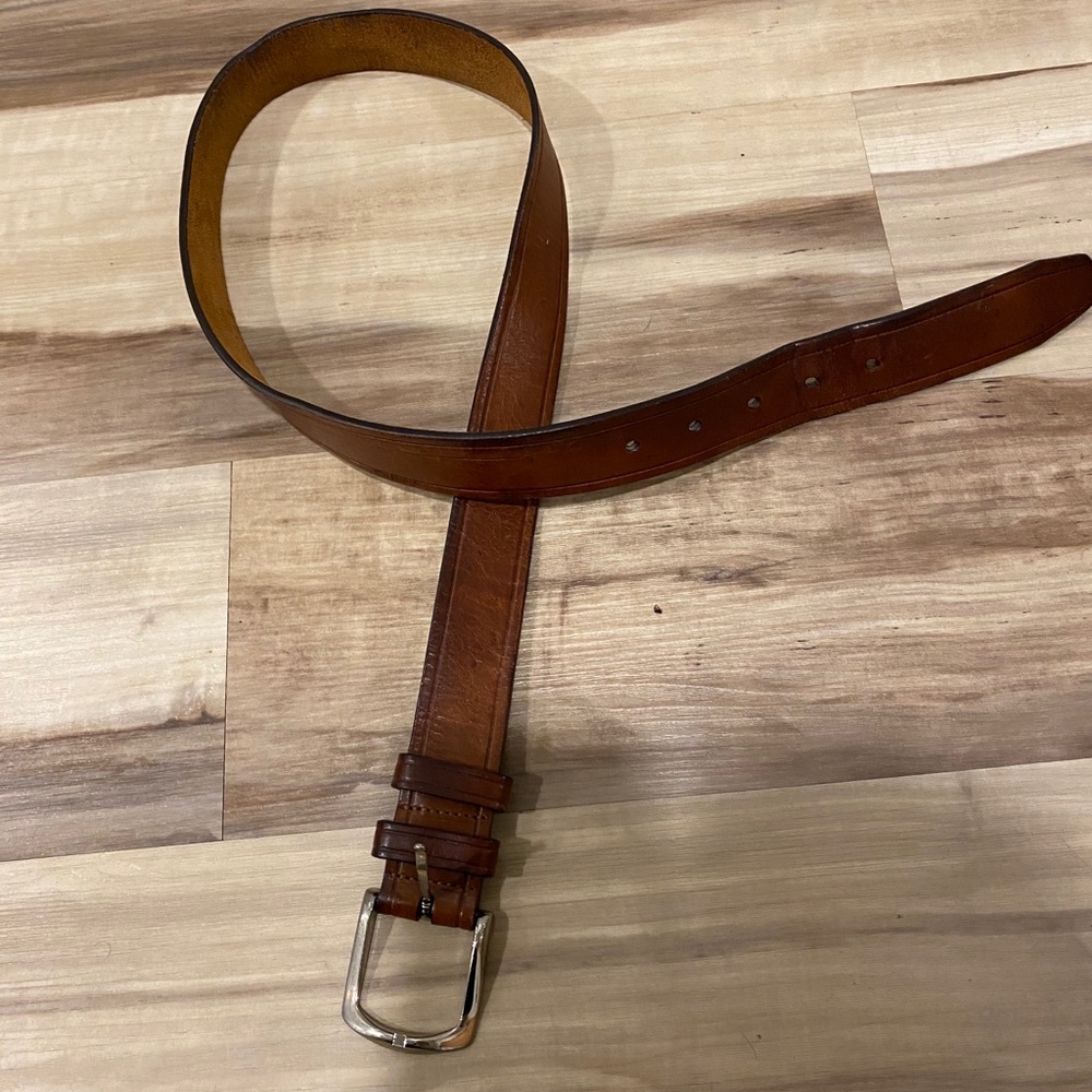Men’s belts, 3 in one order, leather,